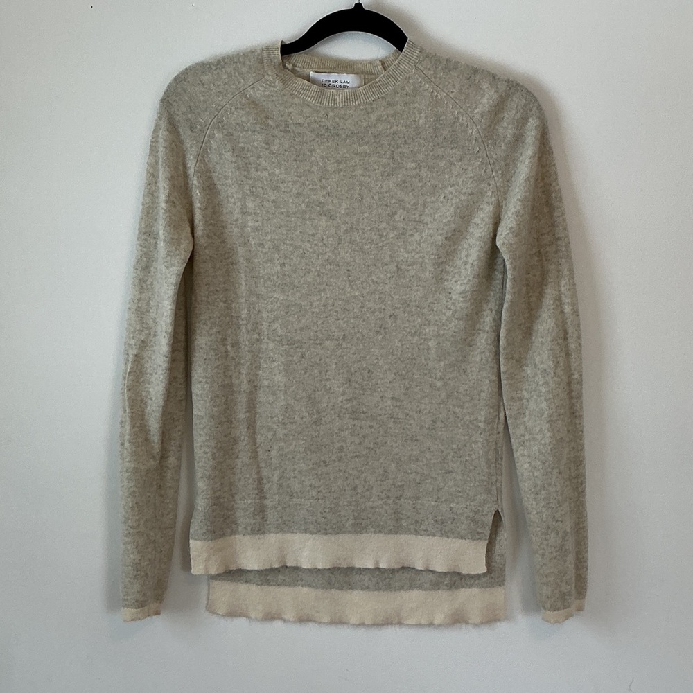 10 Crosby Derek Lam Cashmere Crew Neck Sweater